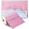 Adhesivo Pared Ladrillo Espuma 3D