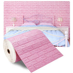 Adhesivo Pared Ladrillo Espuma 3D