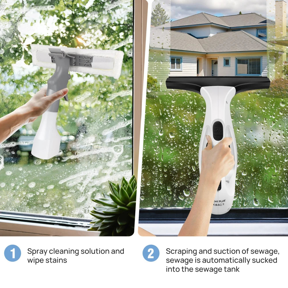 Limpiador de Ventanas Eléctrico Inalámbrico