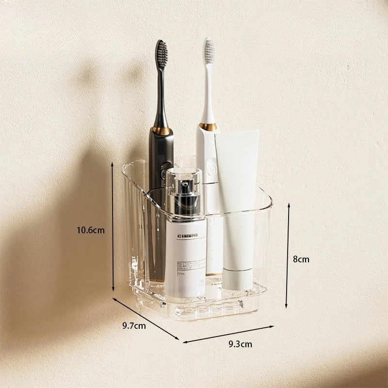 Soporte de Pared para Cepillos de Dientes