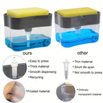 Dispensador Automático de Jabón con Esponja