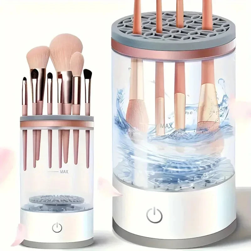 Limpiador Electrico De Brochas De Maquillaje