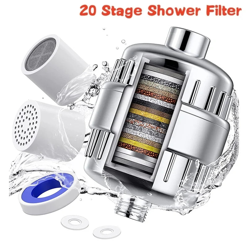 Filtro de Agua para Ducha Familiar