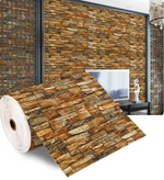 Adhesivo Pared Ladrillo Espuma 3D